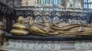 The tomb of Henry VII and Elizabeth of York
