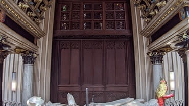 The tomb of Mary Queen of Scots